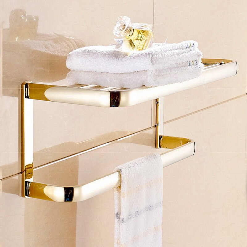 Gold Polished Brass Bathroom Accessories