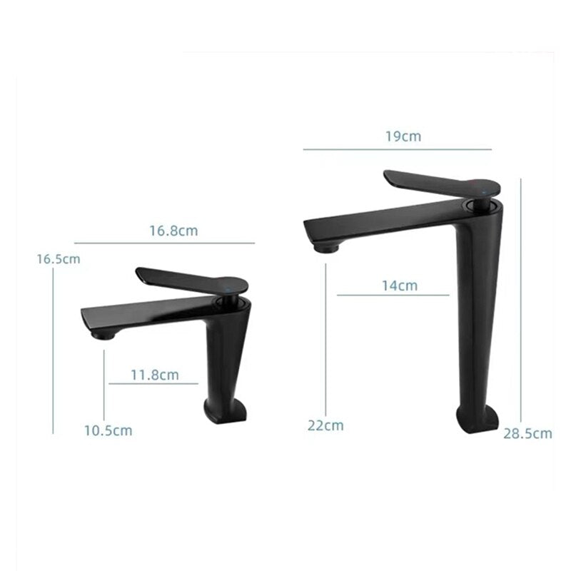 New Oro-Bianco design single hole tall and short faucet