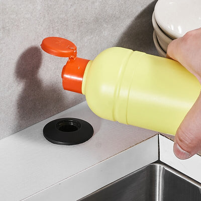 Black modern kitchen soap dispenser