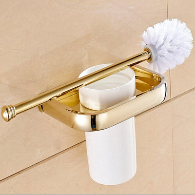 Gold Polished Brass Bathroom Accessories