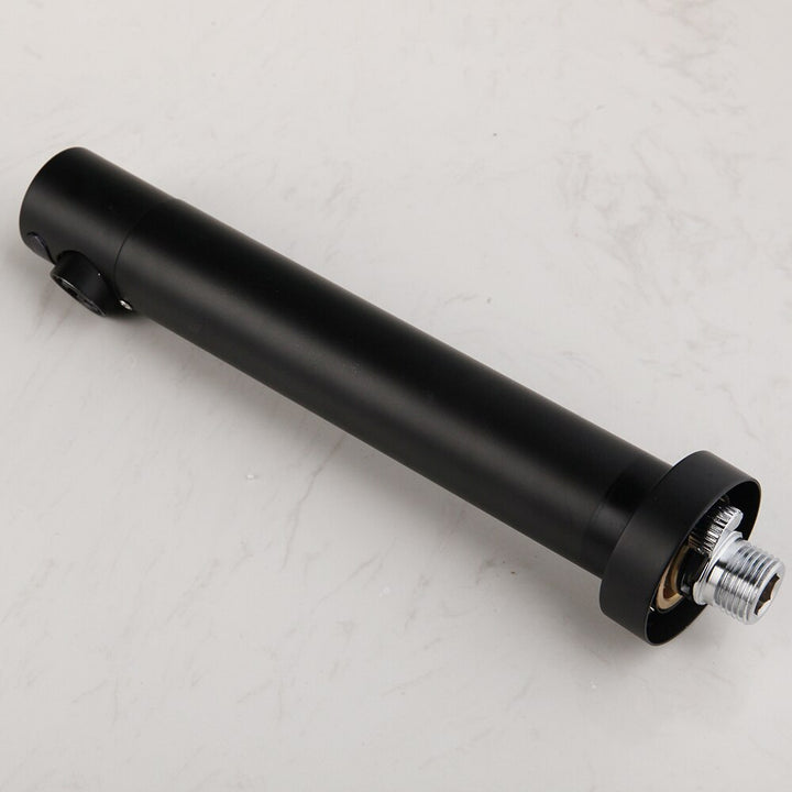 Black Commercial wall mounted sensor faucet
