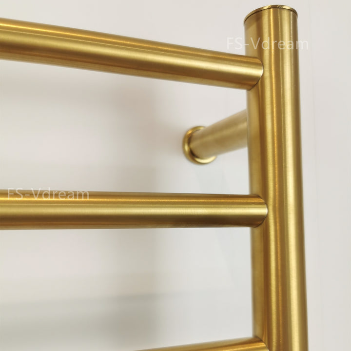 Brushed gold programable bluetooth Wifi towel warmer 23"x40"H T4