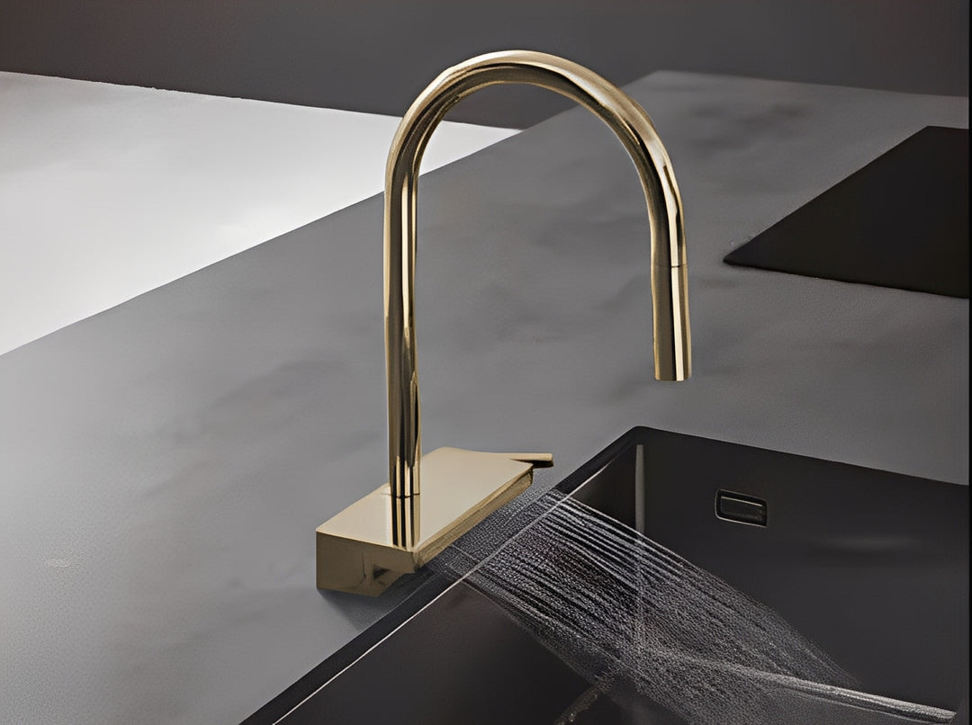 Aspen- Waterfall dual pull spray kitchen faucet