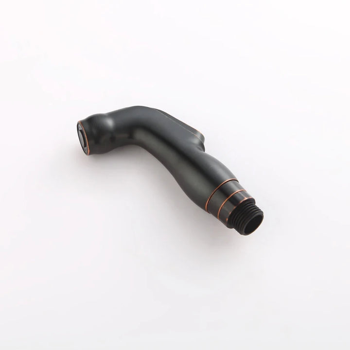 Oil Rubbed Bronze Bath Toilet Bidet Spray Hot & Cold Mixer Valve with Hose, Handheld Bidet ,Portable Hand Held Bidet Shower Set-