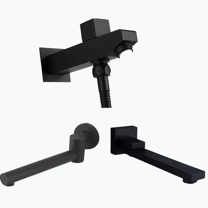 Solid Brass Wall Outlet Wall Mounted Shower Spout Bath Tub Shower Mixer Faucet Spout Filler SA999