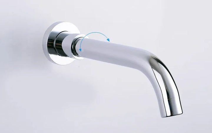 Solid Brass Wall Outlet Wall Mounted Shower Spout Bath Tub Shower Mixer Faucet Spout Filler SA999