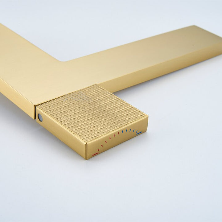 Cara- Euro design Brushed gold single hole bathroom faucet