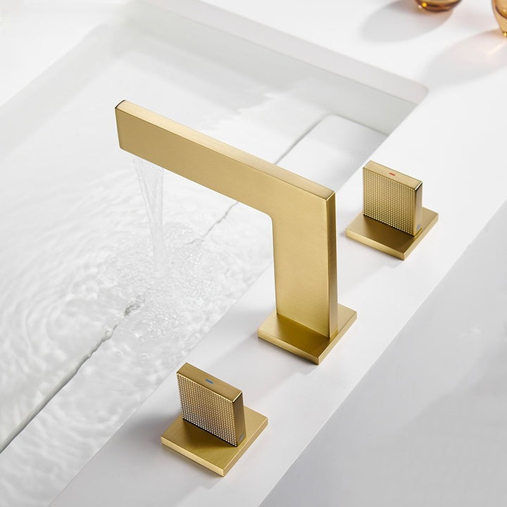 Cara-New Euro design 8" inch wide spread bathroom faucet