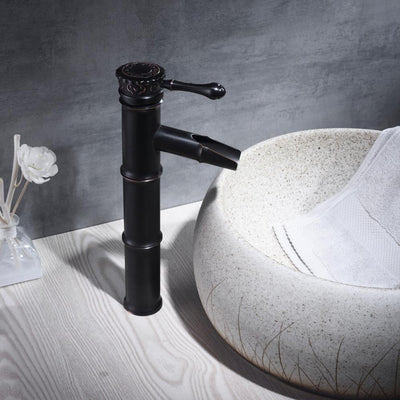 Bamboo Tall Vessel faucet