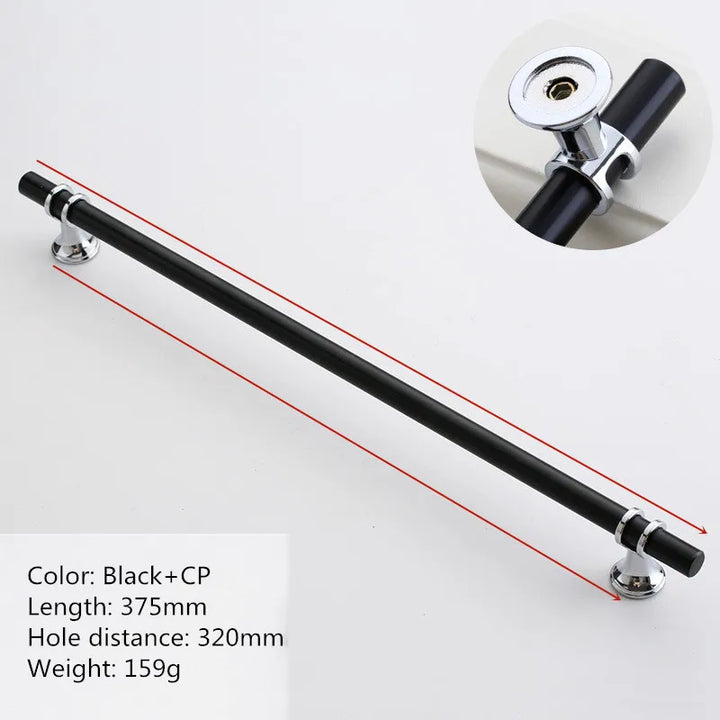 Nordic-Gold Furniture Handle Cabinet Knob and Handle Drawer Knobs Cupboard Pulls Kitchen Handle Pull Black Handle for Furniture