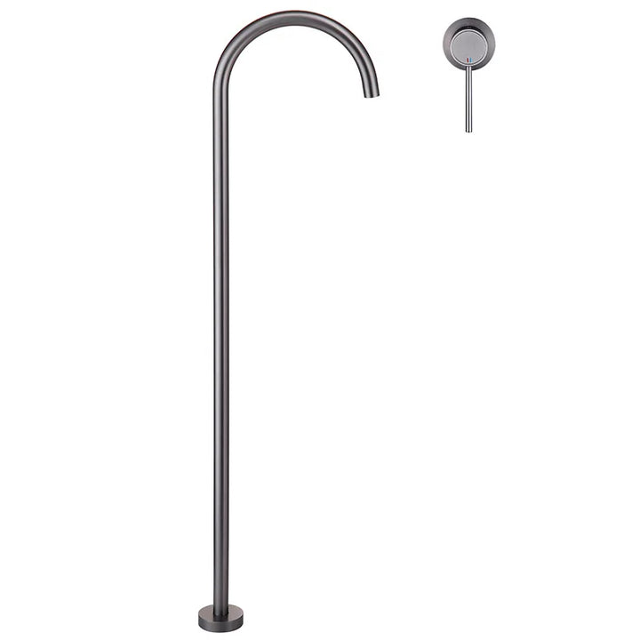 IBIZA- PACHA-European Villas Brass Double Control Faucet Light Luxury Vertical Basin Wash Basin Bathroom Hotel Faucet