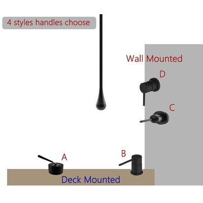 Slita- Nordic Ceiling mount faucet
