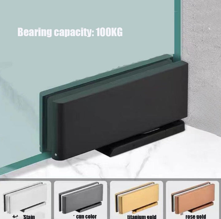 Hydraulic Heavy duty Industrial 360 Degree Soft Close Glass Door Hinges 80-110 KG X 1 set