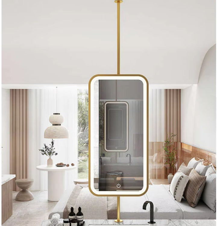 CUSTOM- IBIZA 1- Ceiling Suspended Mounted LED Mirror