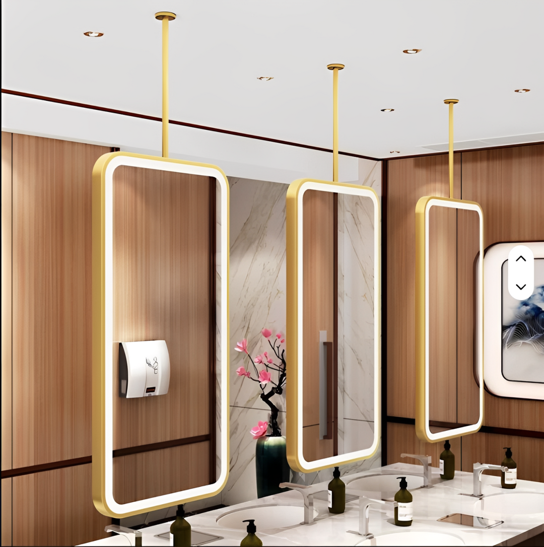 CUSTOM- IBIZA 1- Ceiling Suspended Mounted LED Mirror