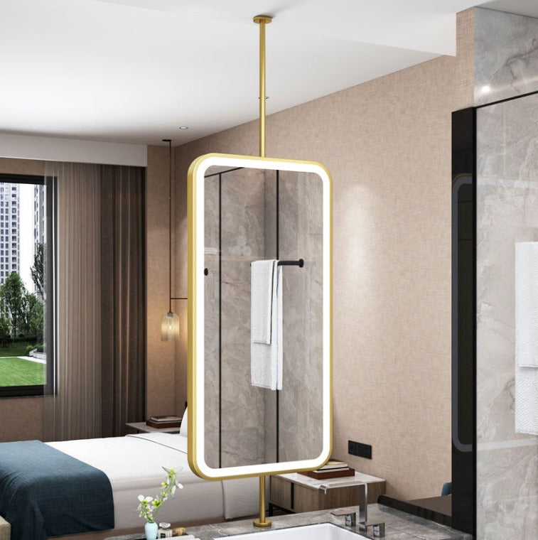 CUSTOM- IBIZA 1- Ceiling Suspended Mounted LED Mirror
