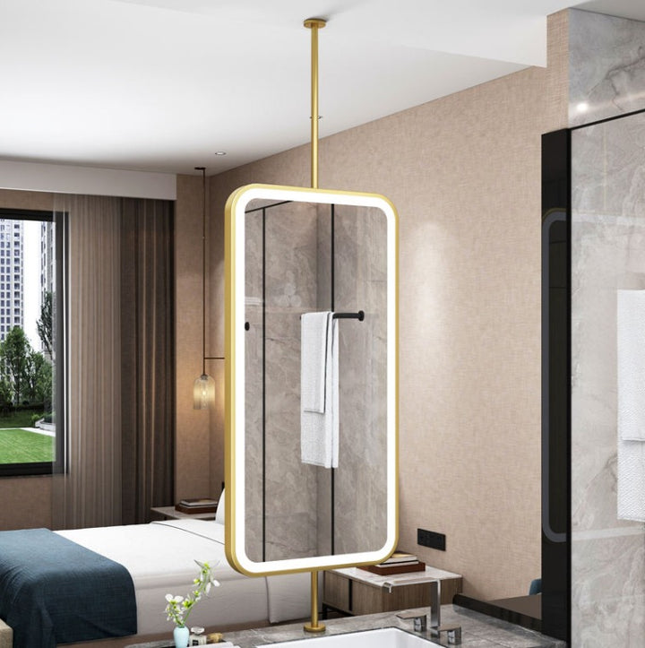 CUSTOM- IBIZA 1- Ceiling Suspended Mounted LED Mirror