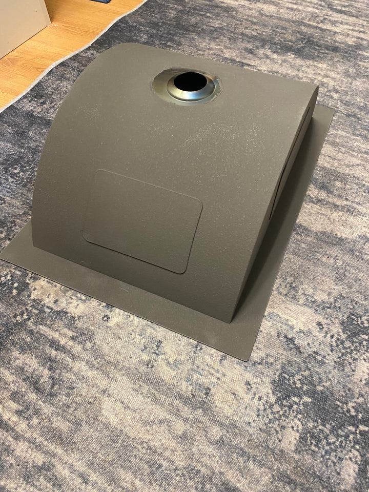 Commercial Grey Gun Pearl Undermount 16 Gauge Stainless Steel Bathroom sink 21"x15"-