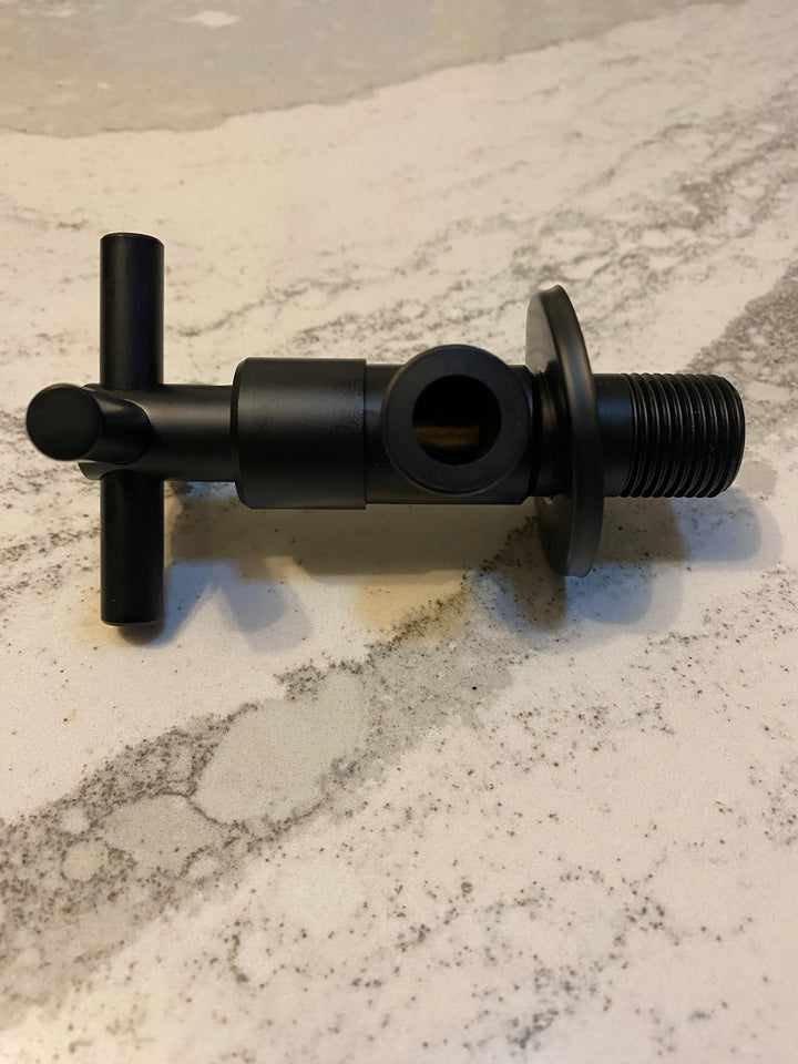 Cross handle X shut off valve