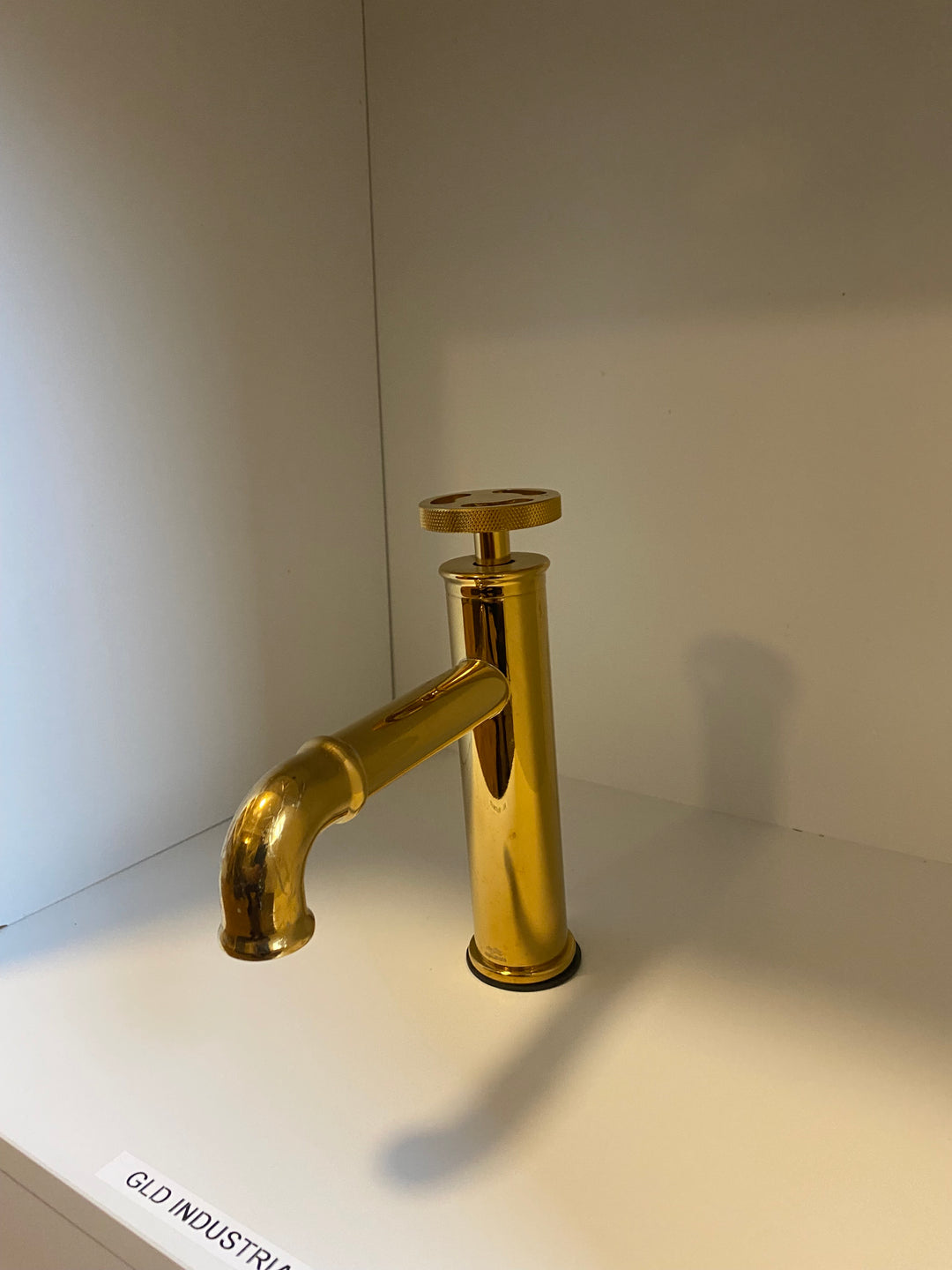 Industrial Victorian Handle Single Hole Lavatory Faucet
