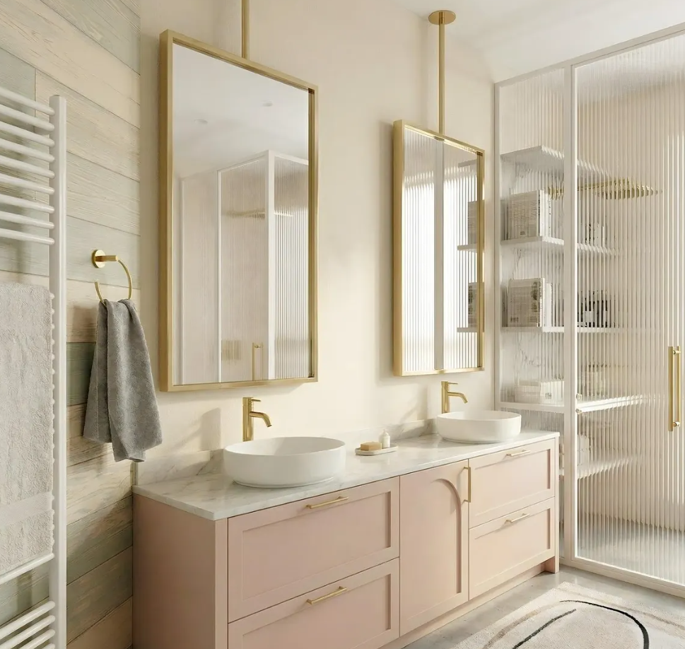 CUSTOM- MAJORCA X - Ceiling Suspended Mounted NO-LED Mirror