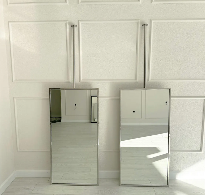 CUSTOM- MAJORCA X - Ceiling Suspended Mounted NO-LED Mirror