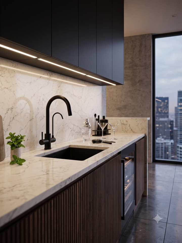 Montevideo- 3 Way Kitchen Reverse Osmosis Water Filter Purified Faucet