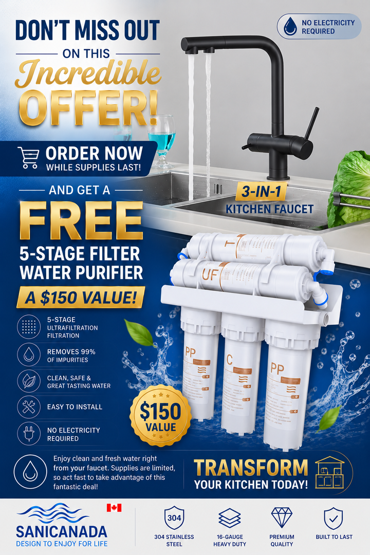 Norway-2 Way Dual function Kitchen and Reverse Osmosis water filter with pull out spray faucet