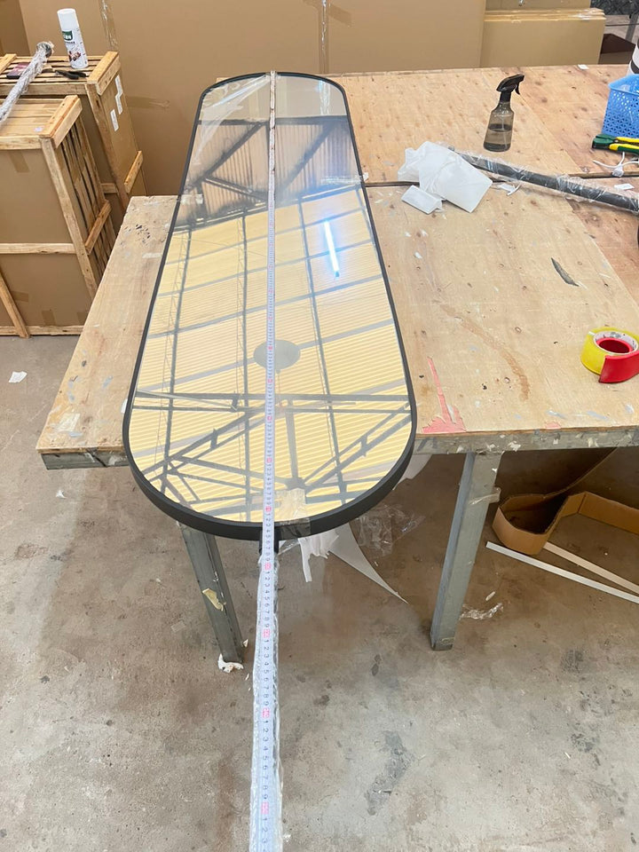 Constantin- Ceiling - Floor standing 2 side mirrors no LED