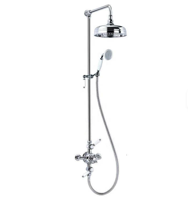 Charles II- Victorian Exposed therostatic 2 way shower system