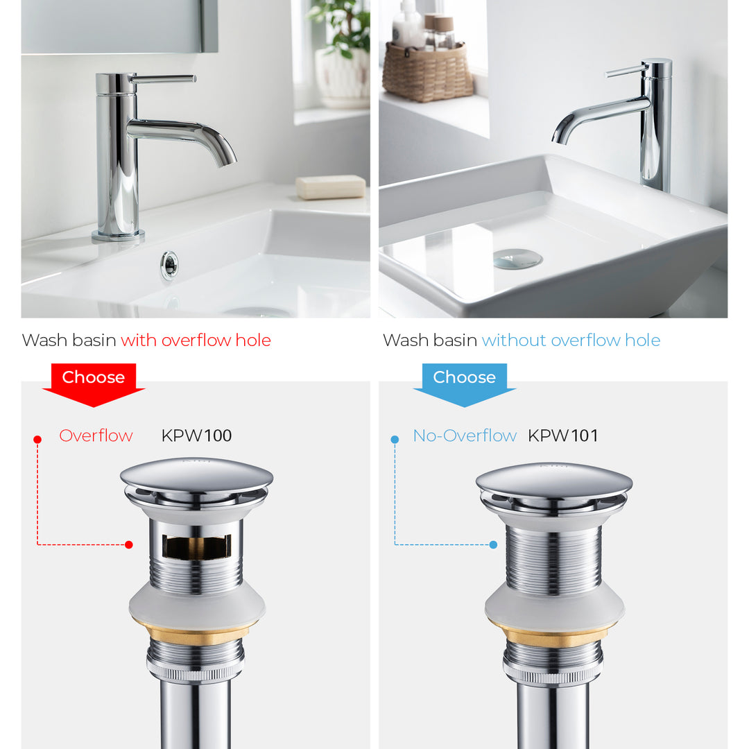 Pop up Drain for Bathroom Sink Vessel Vanity, Brushed Gold Solid Brass Assembly Replacement Kits Stopper, Flip Top, Overflow
