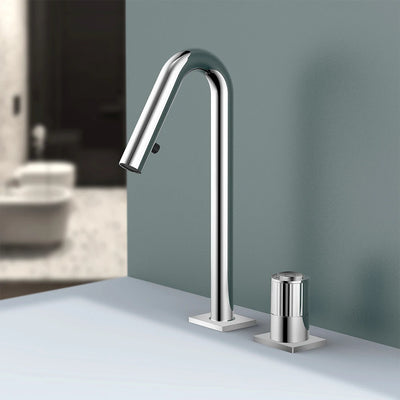 Ceruti- New modern Euro design 2 Hole bathroom faucet