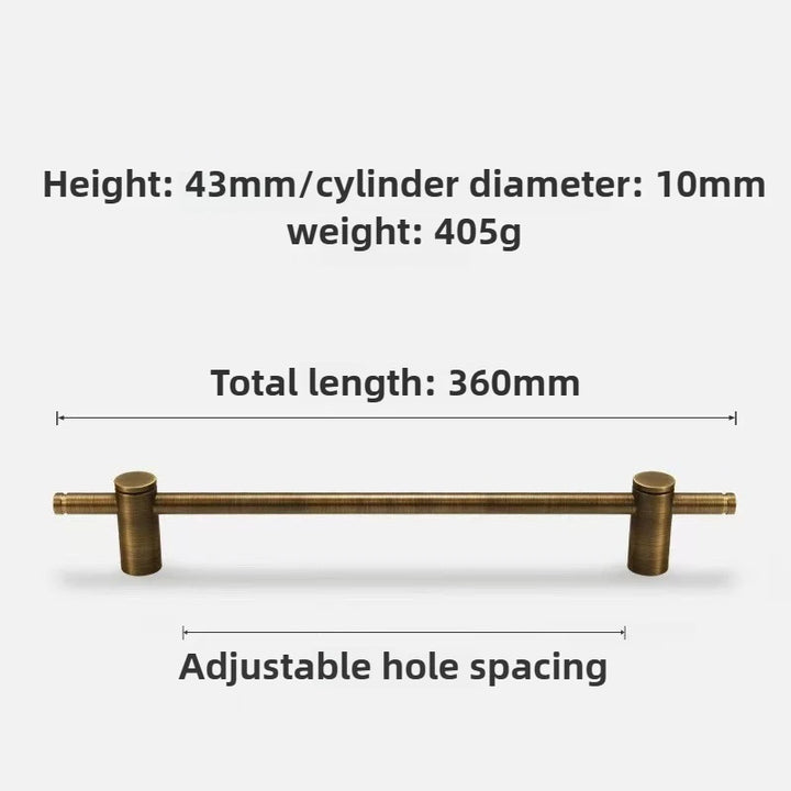 Nordic Modern Pulls Brass Long Handle Cabinet Adjustable Long Handle Cabinet Handle Simple Gold Light Luxury Pulls