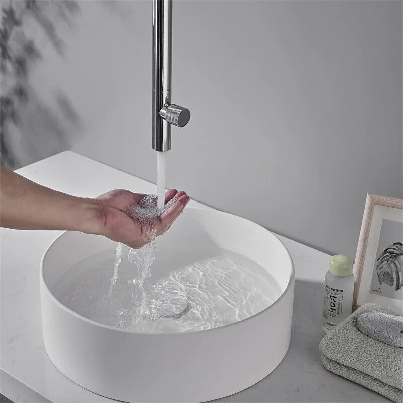 Salvatori Pipe - Ceiling Mount Bathroom Faucet