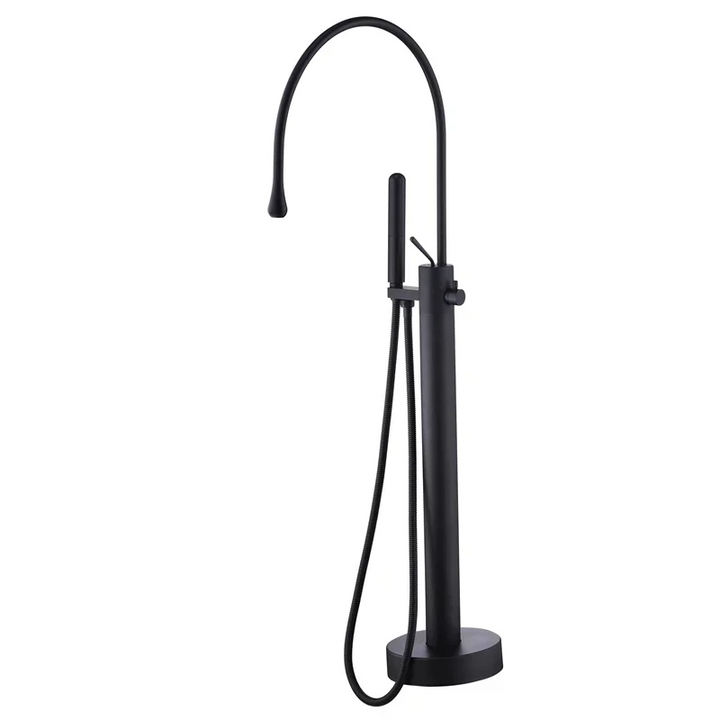 Savage Bathtub Faucets Cold and Hot Shower Set with High Quality and High Texture Bathtub Edge Floor Standing Faucet Bathroom