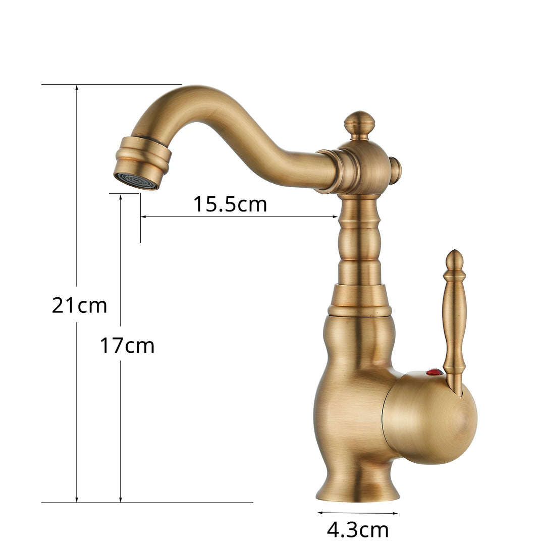 Antique Bronze Brass Victoria Bar Faucet