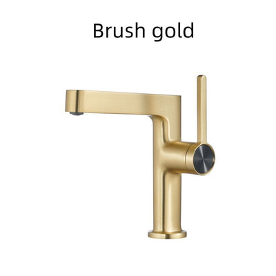 New Italian design 2023 colors Single hole bathroom faucet