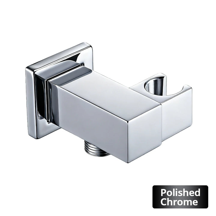 Handheld Shower Holder Bracket Gold Small Portable Wall-Mounted Polished Brass For Bathroom Hardware