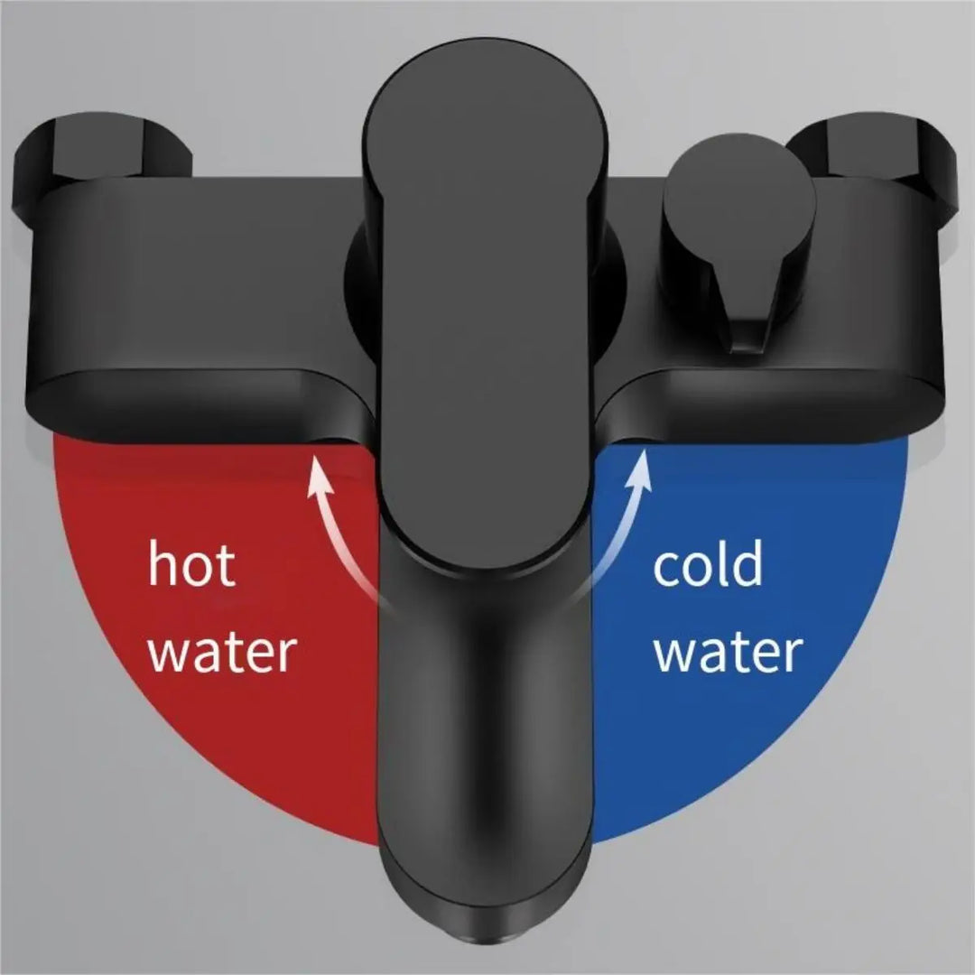 Pet Bathroom Shower Faucet Mixing Valve Shower Shower Set Bathtub Mixing Switch Triple Hot and Cold Faucet Shower Faucet