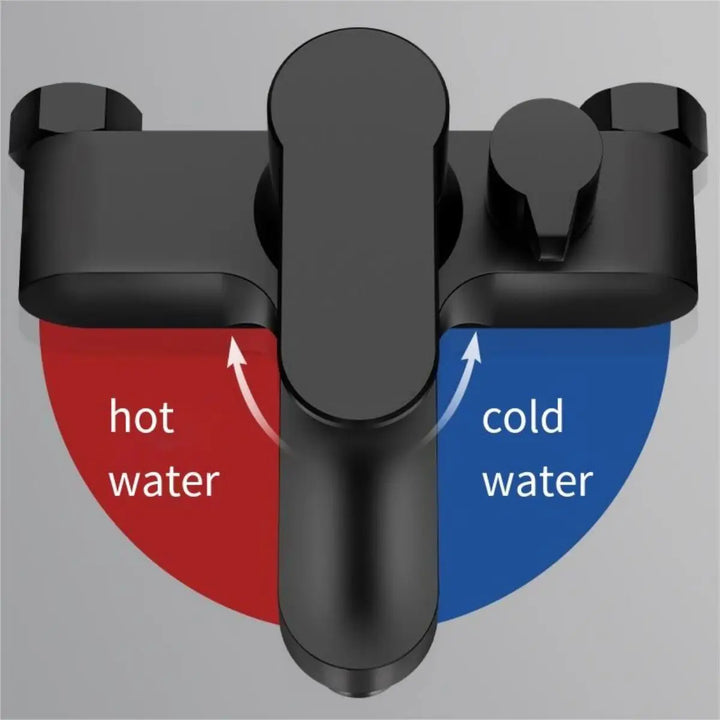 Pet Bathroom Shower Faucet Mixing Valve Shower Shower Set Bathtub Mixing Switch Triple Hot and Cold Faucet Shower Faucet