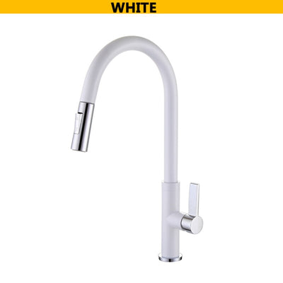 New modern design kitchen faucet dual spray pull out