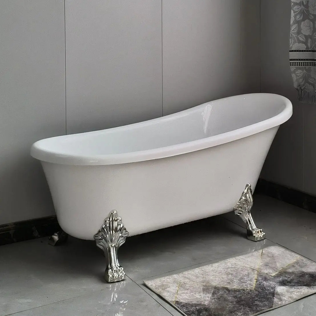 Victorian Clawfoot Acrylic Freestanding Bathtub