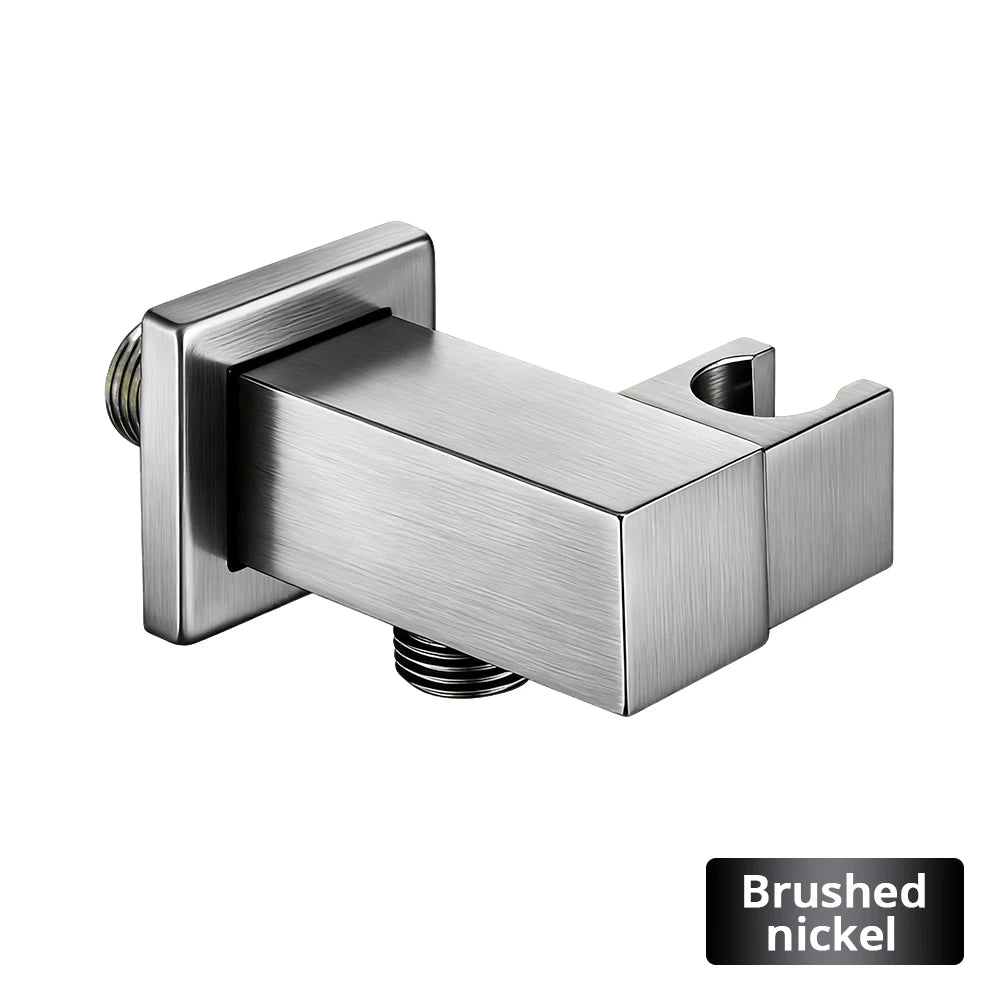 Handheld Shower Holder Bracket Gold Small Portable Wall-Mounted Polished Brass For Bathroom Hardware