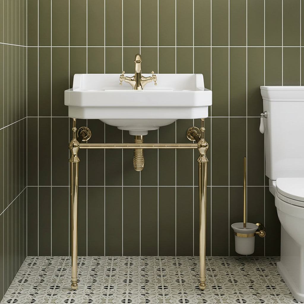 Edward Victorian Console Exposed vanity 24"
