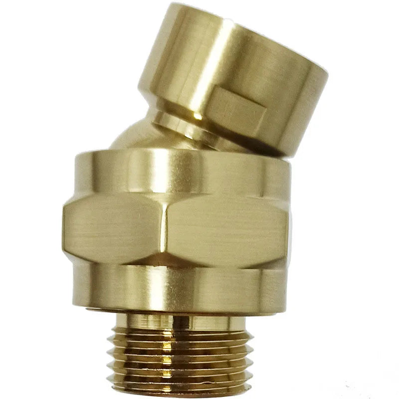 Ball Joint Hardware Adjustable Angle Swivel Adapter Shower Head Water Flow Ball Joint Connector