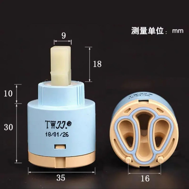 Tap Mixing High Spool Valve 25mm/35mm/40mm Faucet Accessories Ceramic Cartridge Faucet Cartridge Mixer Kitchen Bath Basin Shower