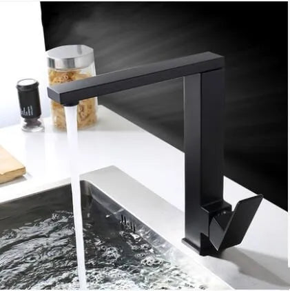 Black Bar stainless steel single hole faucet