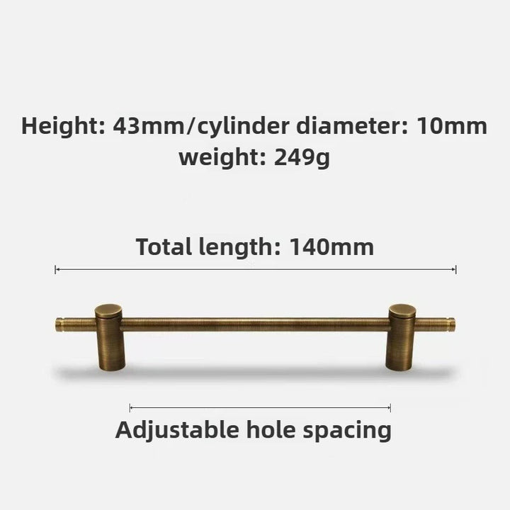 Nordic Modern Pulls Brass Long Handle Cabinet Adjustable Long Handle Cabinet Handle Simple Gold Light Luxury Pulls