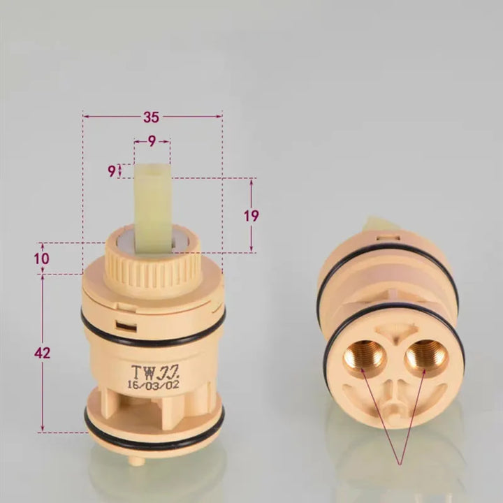 Tap Mixing High Spool Valve 25mm/35mm/40mm Faucet Accessories Ceramic Cartridge Faucet Cartridge Mixer Kitchen Bath Basin Shower