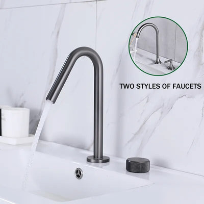 New design 2 holes bathroom faucets